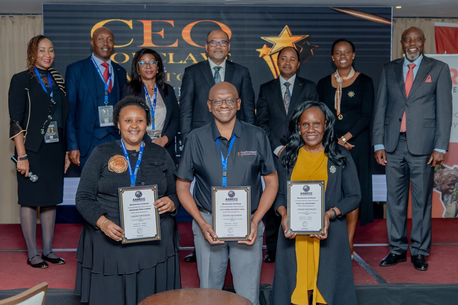 Leadership Vanguard Awards event moment 3