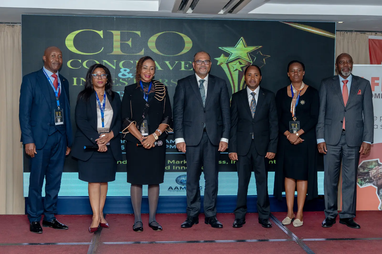 Leadership Vanguard Awards moment